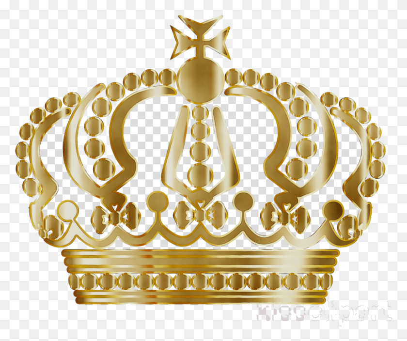 852x704 Queen Crown Clipart Illustration Tiara Transparent Golden Crown Vector, Accessories, Accessory, Jewelry HD PNG Download