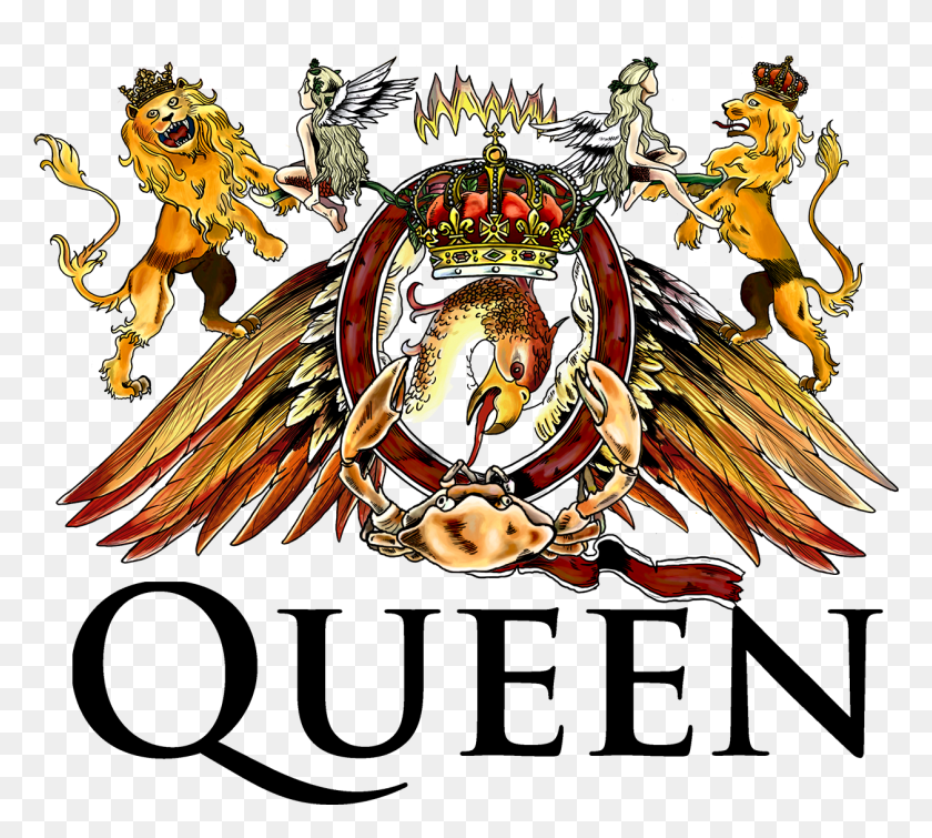 1257x1121 Логотип Королевы Королевы Елизаветы Шестой Класс Логотип Колледжа, Дракон, Человек, Человек Hd Png Скачать