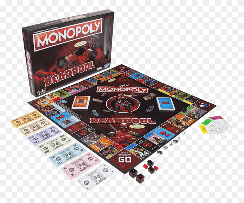 968x792 Queen Monopoly Board Game Deadpool Monopoly, Game, Rug, Gambling HD PNG Download