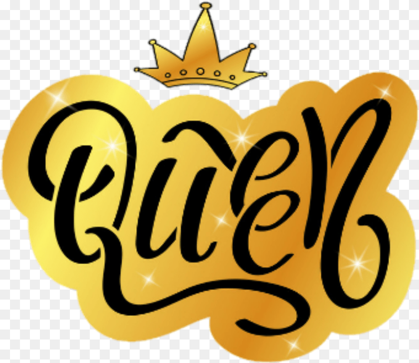 840x727 Queen Royalty Gold Crown Sticker Reina Queen Dibujos De Coronas, Logo, Text Clipart PNG