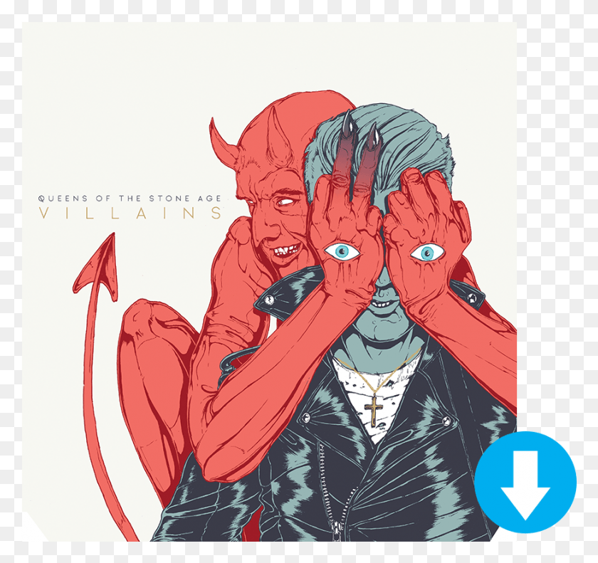 874x820 Queens Of The Stone Age Villains Queens Of The Stone Age, Comics, Book, Person HD PNG Download