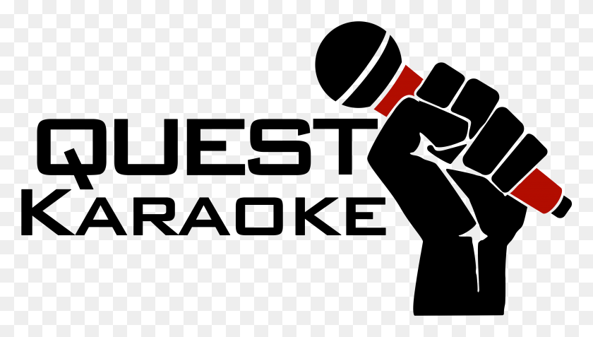 4005x2146 Quest Karaoke Is A Full Service Karaoke Provider Based Hand, Text, Outdoors, Symbol HD PNG Download