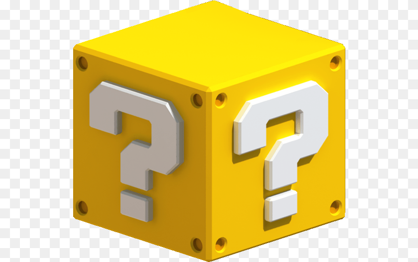 Question Mario Question Block, Mailbox, Text, Electrical Device, Switch Sticker PNG