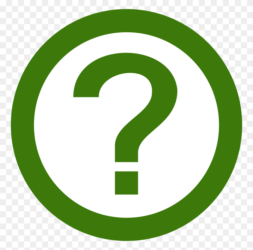 768x768 Question Mark Whatwg Logo, Number, Symbol, Text HD PNG Download