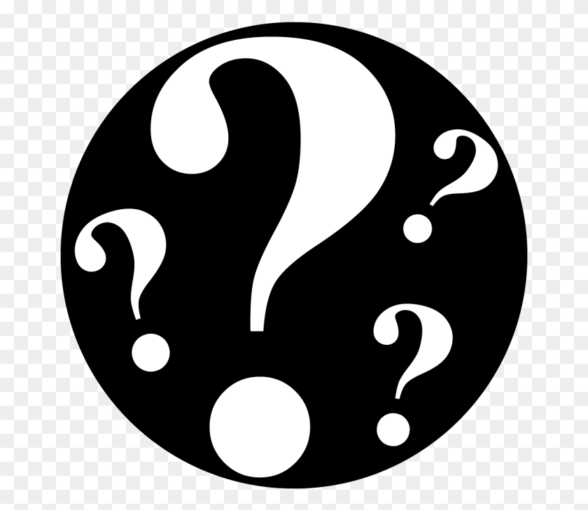 669x669 Question Marks, Stencil, Graphics HD PNG Download