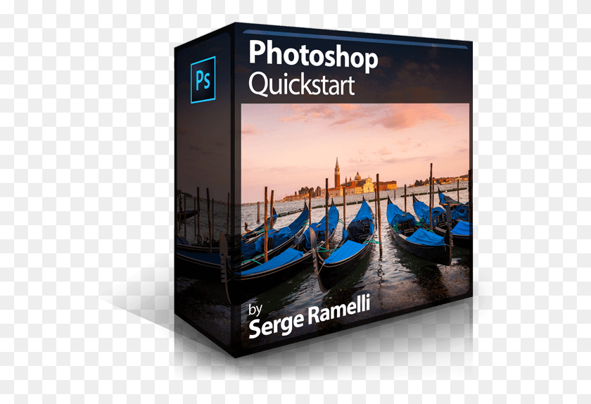 567x514 Quick And Easy Photoserge Photoshop Quickstart Full, Boat, Vehicle, Transportation HD PNG Download