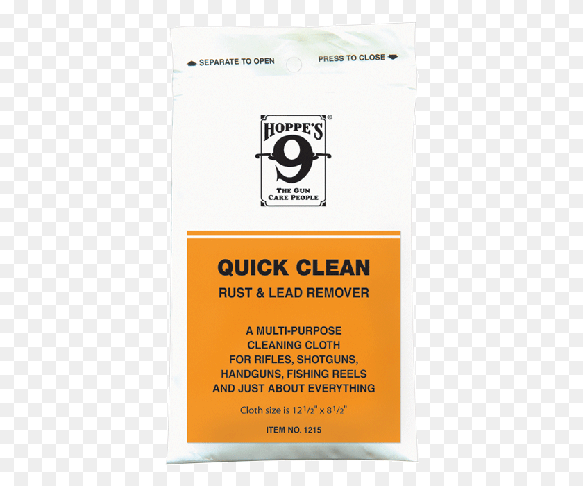 366x640 Quick Clean Rust Amp Lead Remover Cloth Hoppes, Text, Number, Symbol HD PNG Download