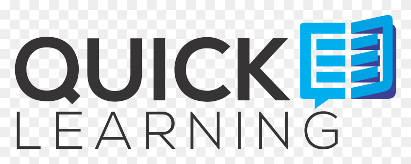 2652x938 Quick Learning Quick Learning Logo, Text, Alphabet, Symbol HD PNG Download