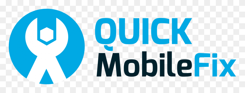 1102x368 Логотип Quick Mobile Fix, Слово, Текст, Алфавит Hd Png Скачать