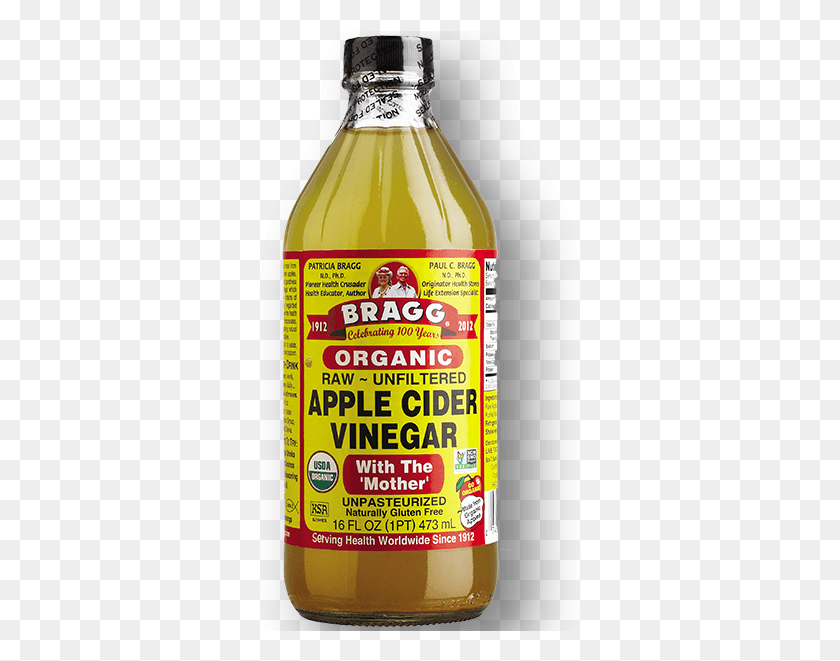 324x601 Quick Overview Bragg Apple Cider Vinegar, Label, Text, Food HD PNG Download