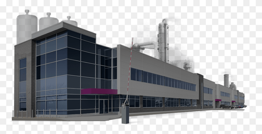 882x419 Quick View Factory Building 3D, Офисное Здание, Электростанция, Нефтеперерабатывающий Завод Hd Png Скачать