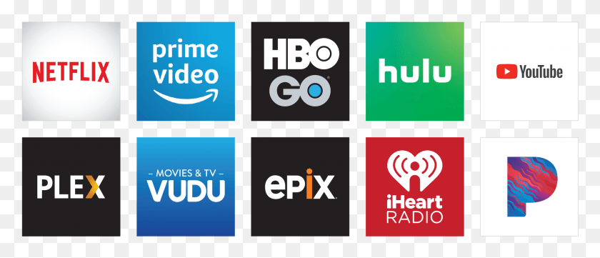 1941x750 Quickly Search And Find Desired Titles Across Netflix Iheartradio, Text, Word, Number HD PNG Download
