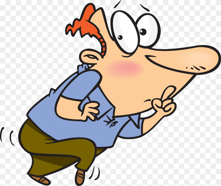 Quiet Clipart, Person, Cartoon Sticker PNG