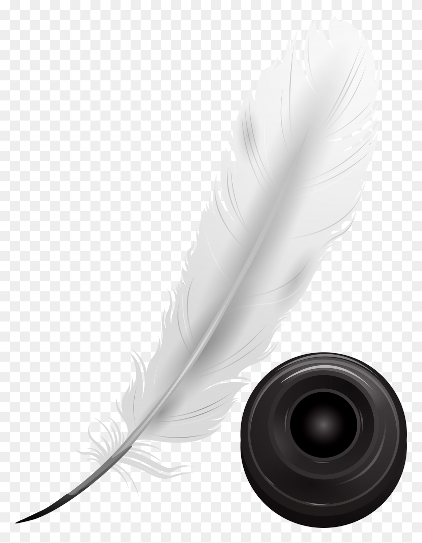6033x7903 Quill And Ink Pot Clip Art Image, Bottle, Ink Bottle, Person HD PNG Download