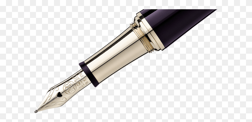 613x349 Quill Pen Pen Brands Mont Blanc, Fountain Pen, Sword, Blade HD PNG Download