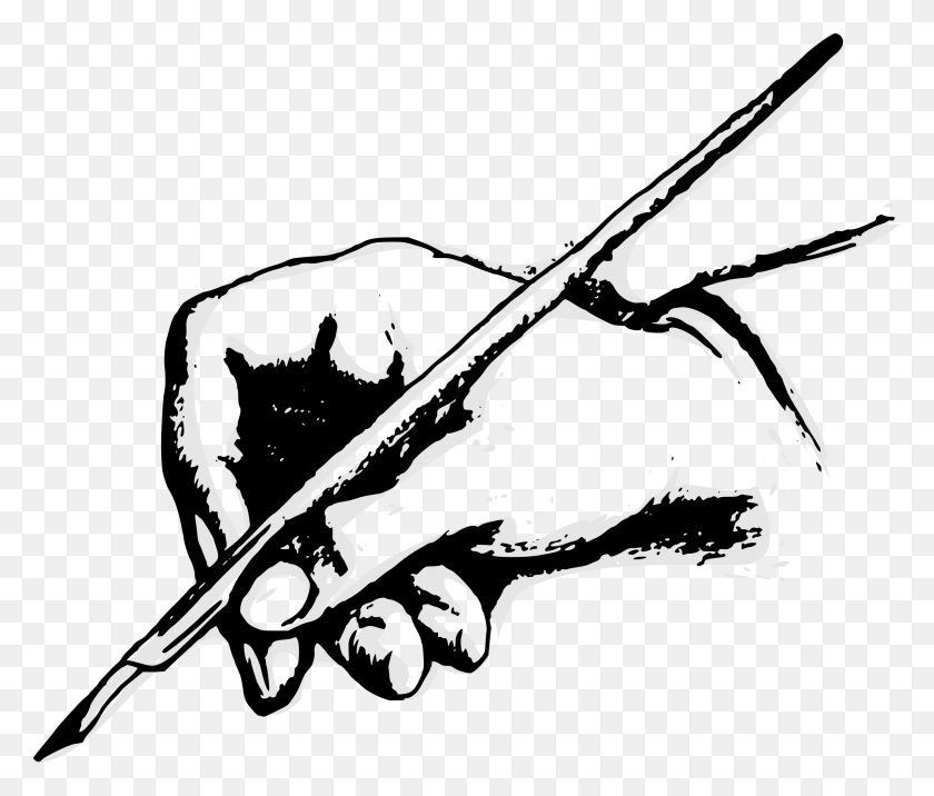 2400x2020 Quill Pens Paper Writing Writer Hand With Quill Clip Art, Bow, Leisure Activities, Weapon HD PNG Download
