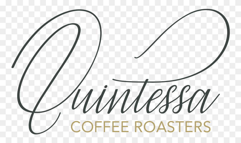 762x440 Quintessa Coffee Roasters Calligraphy, Text, Alphabet, Label HD PNG Download