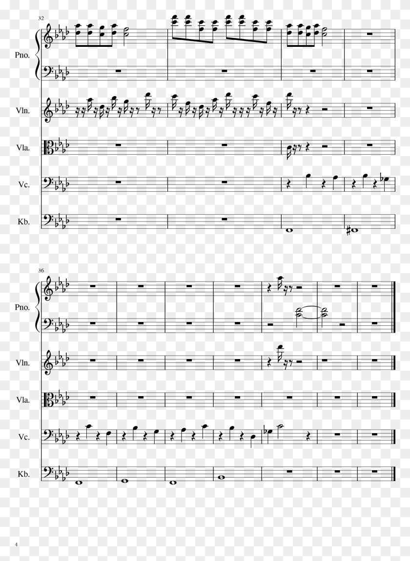 2246x3139 Quintet Pokemon Route 101 Oras Sheet Music, Gray, World Of Warcraft HD PNG Download