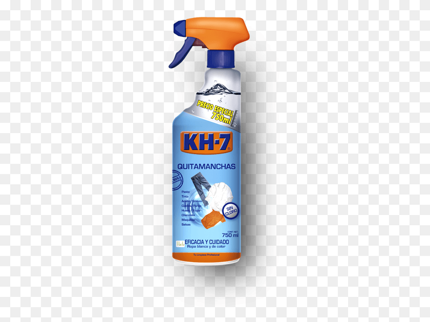 268x569 Quitamanchas Kh 7 Stain Remover, Cosmetics, Bottle, Ketchup HD PNG Download