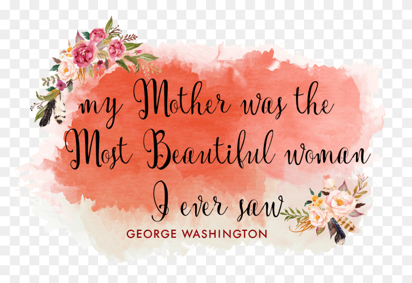 1270x841 Quote Background With Transparent Background Quotation On Mothers Day, Graphics, Floral Design HD PNG Download