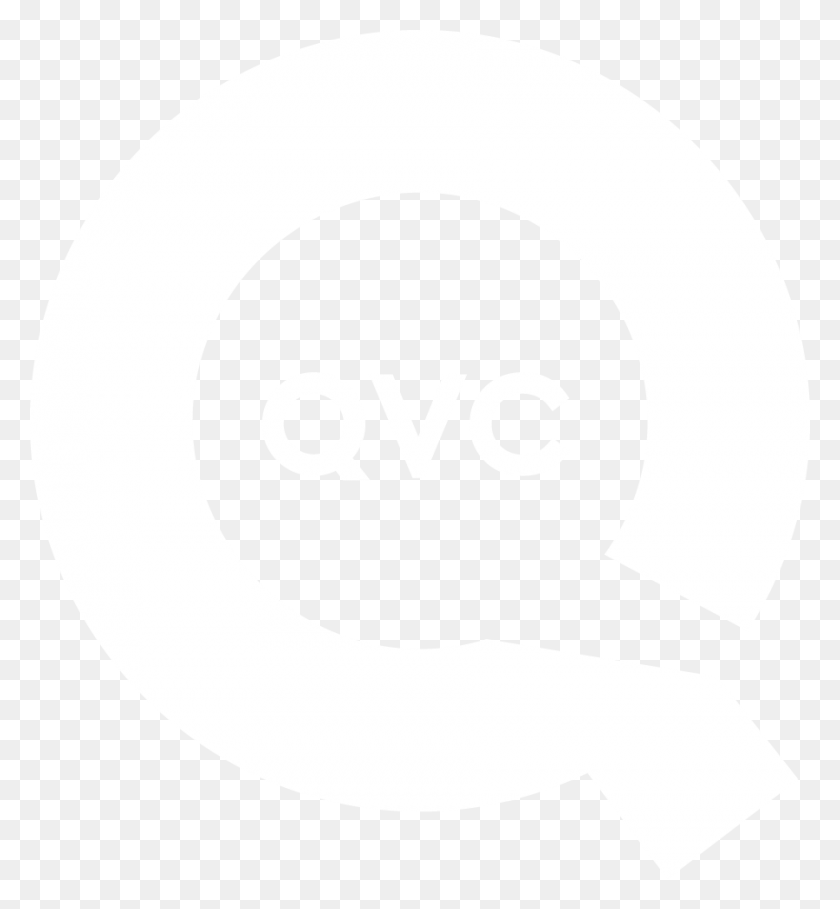 900x980 Qvc Black And White Logo, Text, Symbol, Alphabet HD PNG Download
