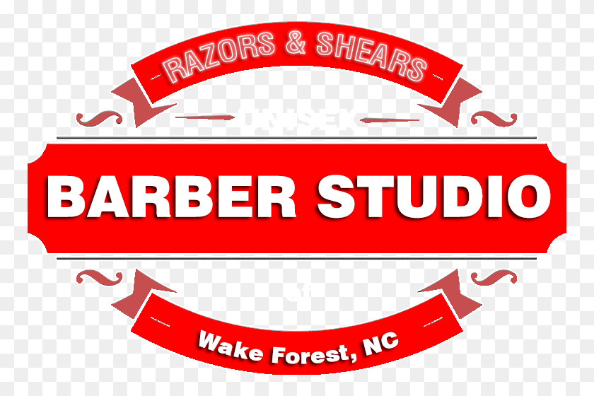 762x500 R Amp S Unisex Barber Studio Oval, Label, Text, Sticker HD PNG Download