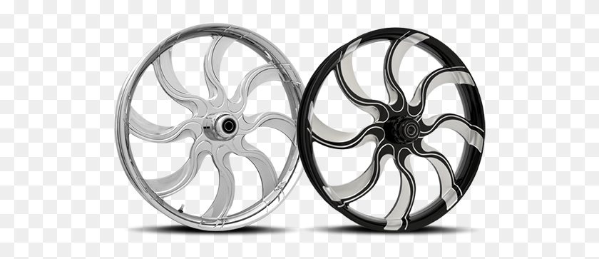 522x303 R Black And Silver Motorcycle Wheels, Wheel, Machine, Spoke HD PNG Download