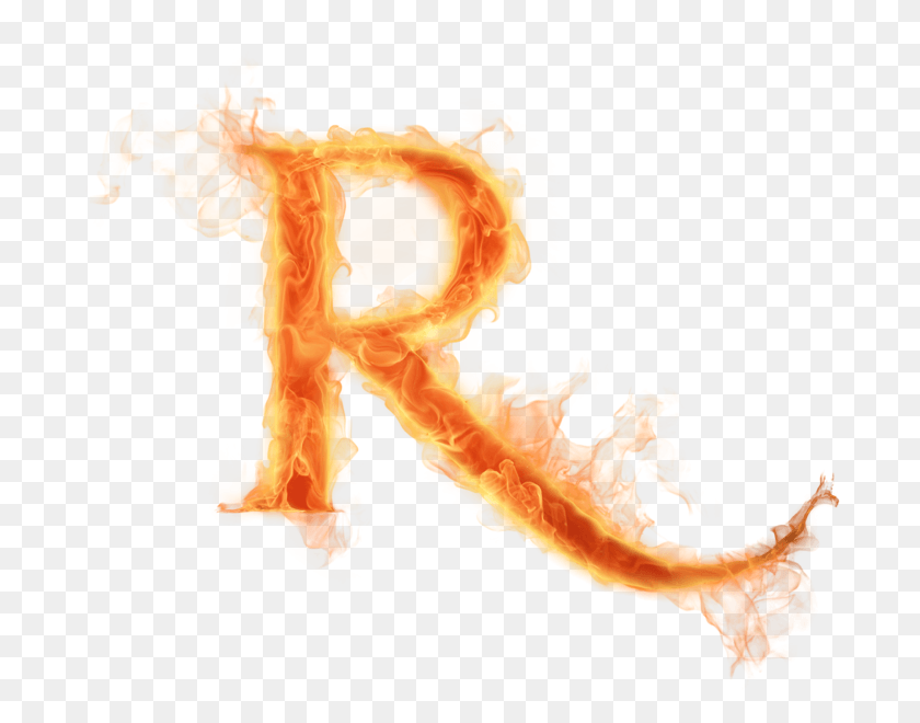 709x600 R Fire Fire Letter R, Bonfire, Flame, Outdoors HD PNG Download