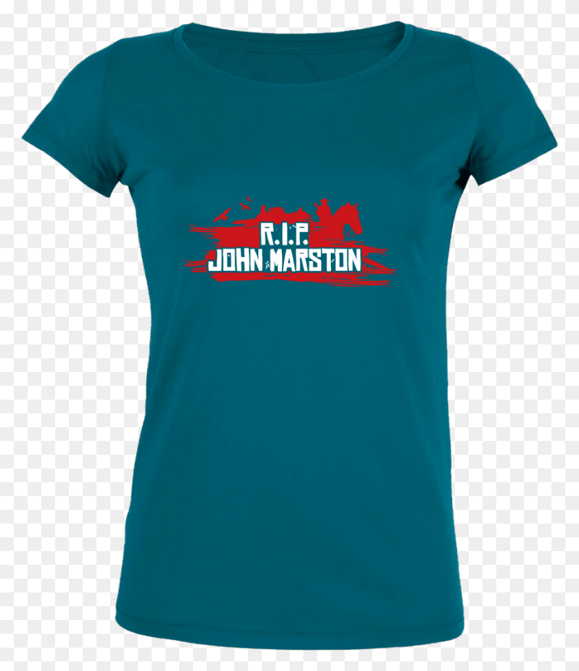 891x1045 R I P John Marston T Shirt Stella Loves Girlie Shirt, Clothing, Apparel, T-shirt HD PNG Download