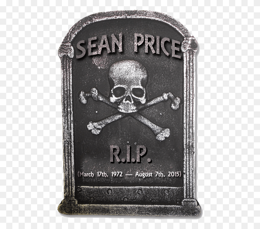 472x680 Descargar Png / Rip Sean Price Rip Skull, Texto, Símbolo, Persona Hd Png