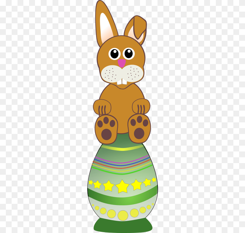 243x800 Rabbit 003 Baby Cartoon Easter Egg, Food, Nature, Outdoors, Snow Clipart PNG