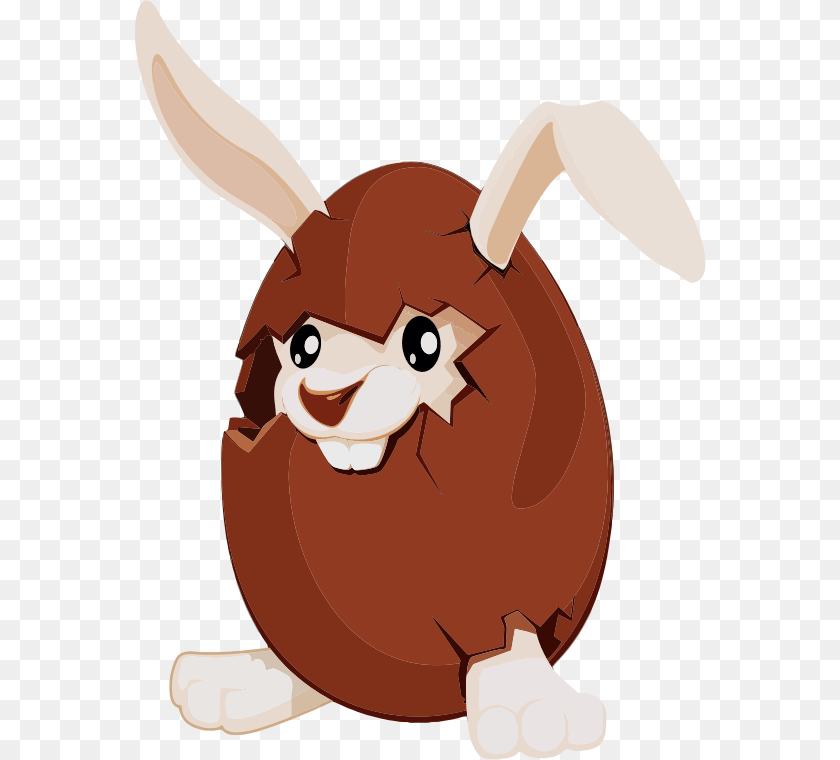 572x760 Rabbit Clipart Chocolate Bunny, Animal, Mammal, Baby, Person Transparent PNG