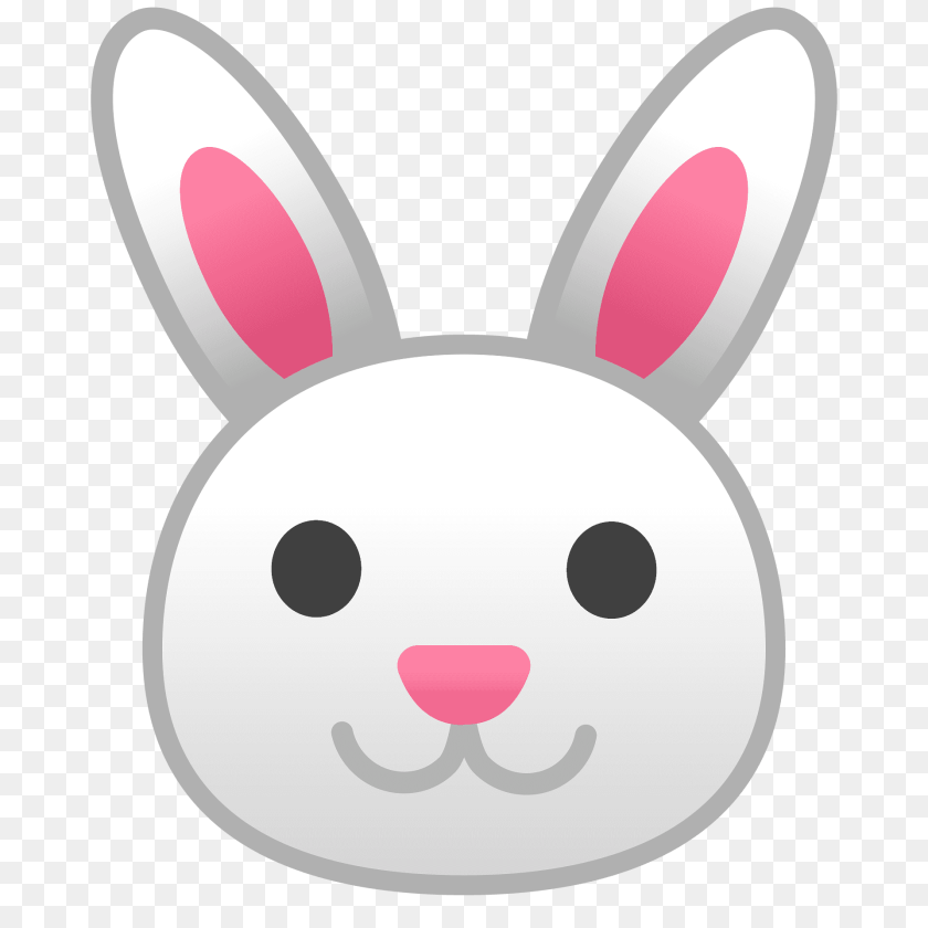 1920x1920 Rabbit Face Emoji Clipart, Animal, Mammal Transparent PNG