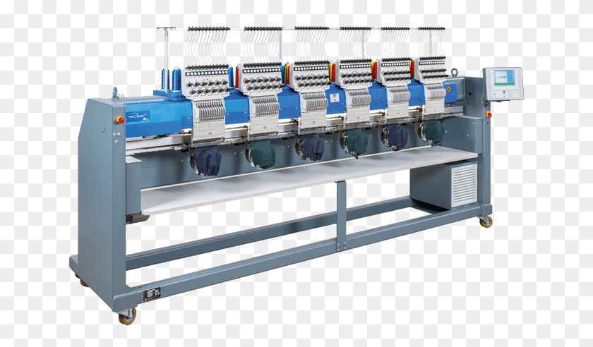 650x432 Racer 6s Zsk Racer 6 Head Embroidery Machine, Building, Factory, Assembly Line HD PNG Download