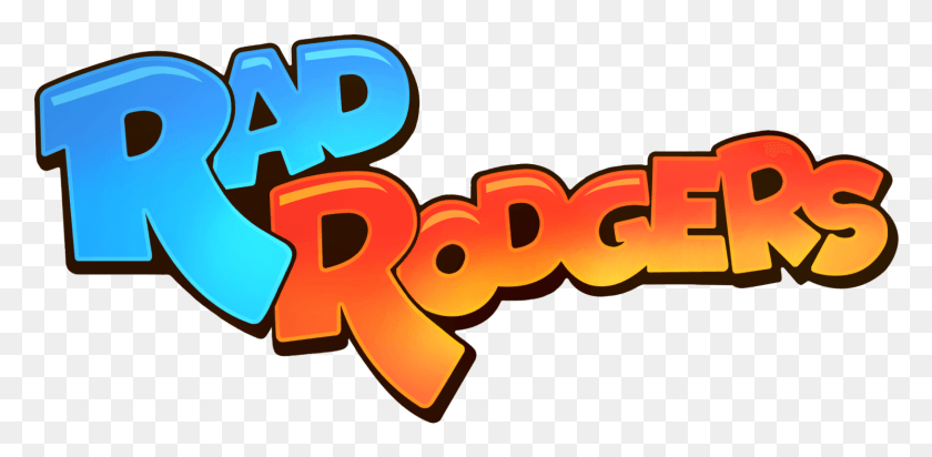 1490x674 Rad Rodgers Radical Edition Выходит Вместе С Nintendo Логотип Rad Rodgers World One, Текст, Алфавит, Еда Png Скачать