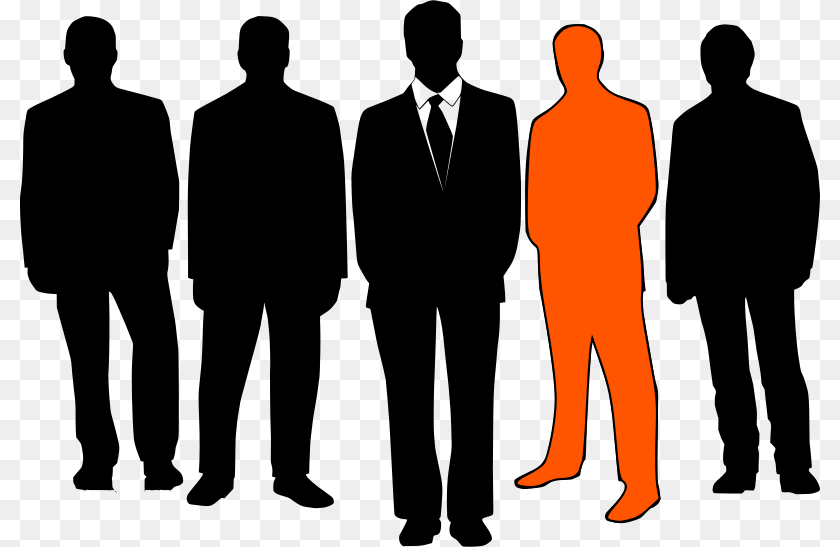 800x547 Radacina Men In Black Orange, Person, Standing, Adult, Male PNG