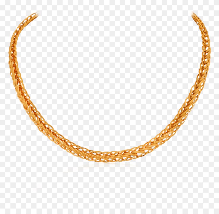 924x902 Radiant Gold Interlaced Gents Chain Necklace, Snake, Reptile, Animal HD PNG Download