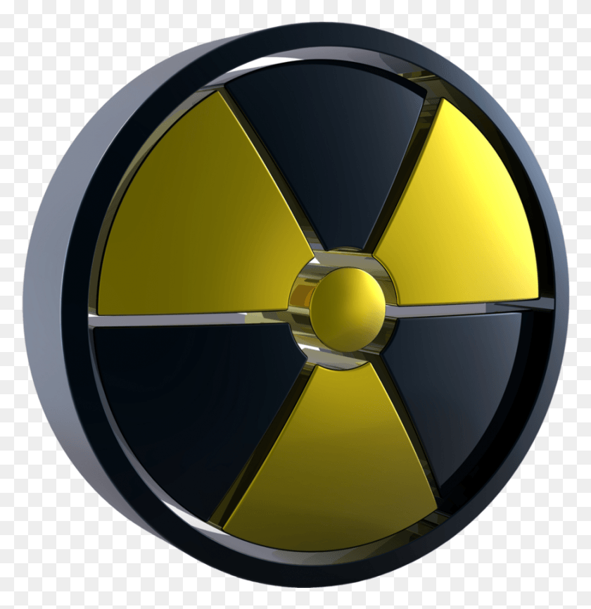 872x901 Radiation Nuke Sign, Symbol, Helmet, Clothing HD PNG Download