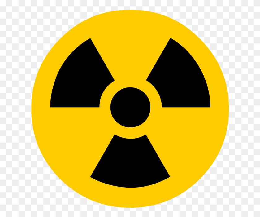 640x640 Radiation Symbol, Sign, Nuclear, Star Symbol HD PNG Download