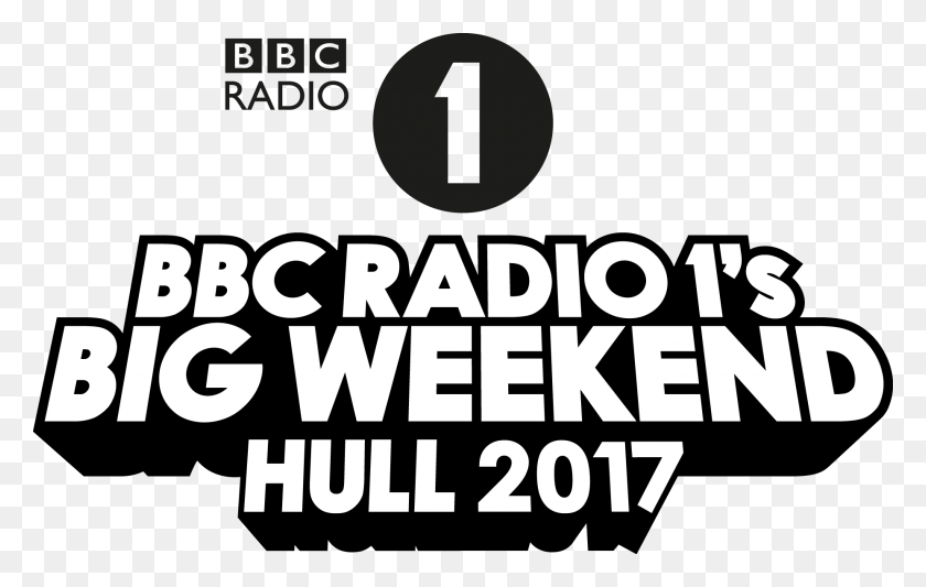 1853x1125 Radio 1 Big Weekend 2017, Text, Number, Symbol HD PNG Download