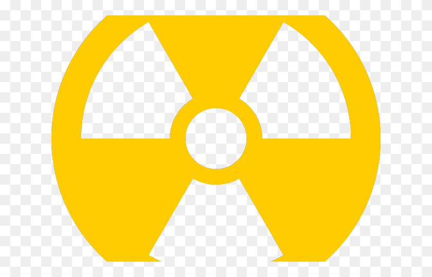 640x480 Radioactive Clipart Transparent Nuclear Symbol Blue, Sign HD PNG Download