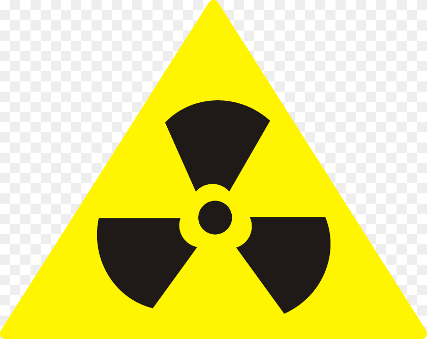 2332x1849 Radioactive Decay Nuclear Power Hazard Symbol Paper Radioactive Hazard Symbol, Sign Sticker PNG