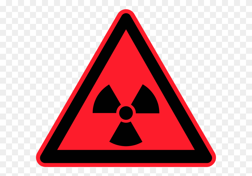 600x529 Знак Радиоактивной Опасности, Треугольник, Символ, Дорожный Знак Png Скачать