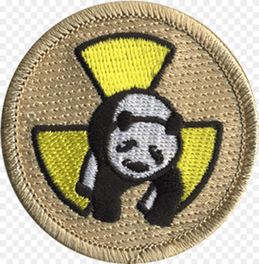 Radioactive Panda Patrol Patch Emblem, Badge, Logo, Symbol, Face PNG