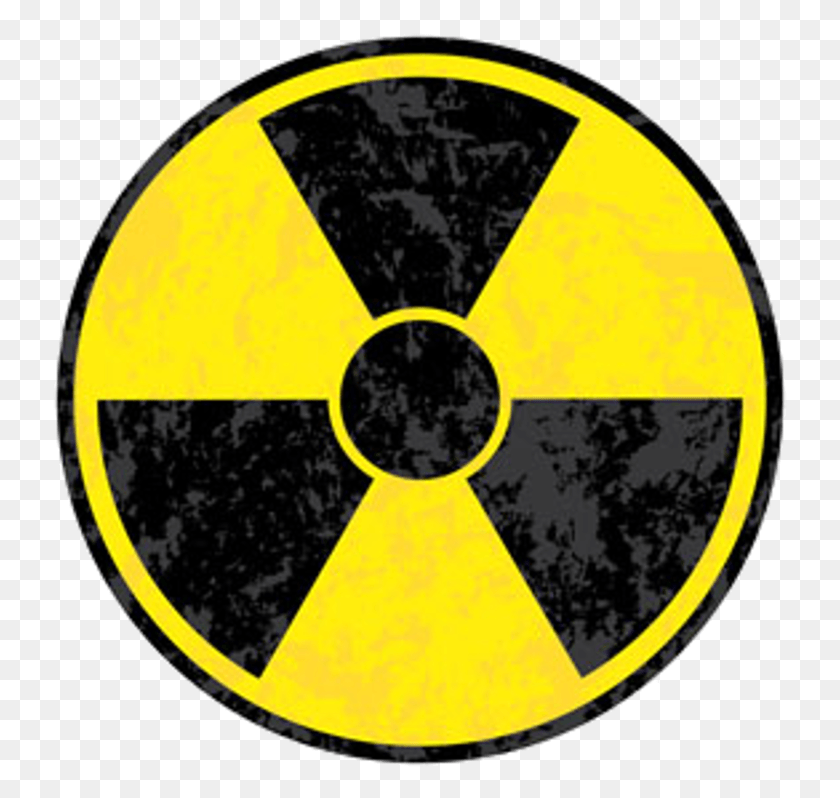 736x738 Radioactive Symbol, Nuclear, Logo, Trademark HD PNG Download