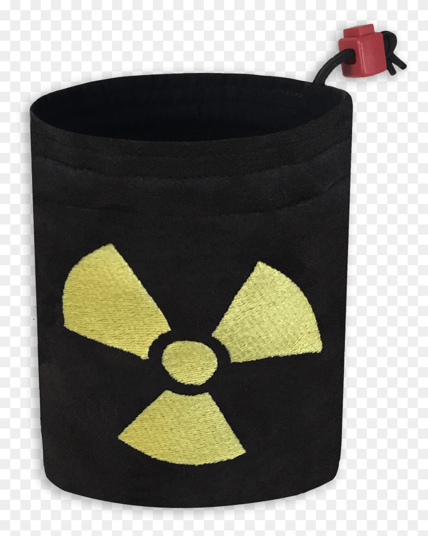 1711x2175 Radioactive Symbol Embroidered Large Dice Bag, Rug, Treasure HD PNG Download