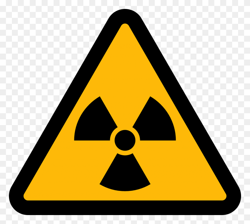 1280x1136 Radioactive Symbol Warning Sign Image Radiation Pictogram, Triangle, Sign, Road Sign HD PNG Download