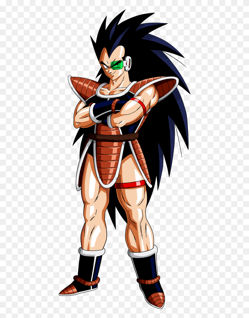 447x1015 Raditz Dragon Ball Z Raditz, Человек, Человек, Рука Hd Png Скачать