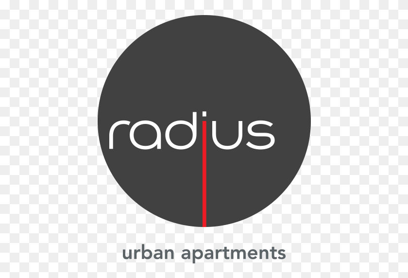 440x512 Radius Urban Apartments In Seattle Washington Circle, Text, Label, Symbol HD PNG Download