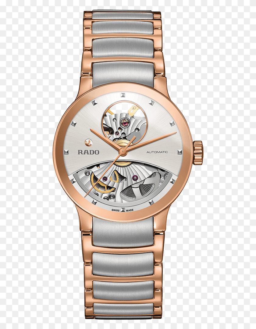 498x1019 Rado Centrix Automatic Open Heart Rado Female Watch, Wristwatch, Clock Tower, Tower HD PNG Download